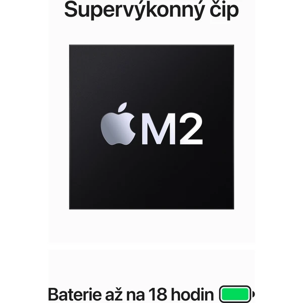 Apple MacBook Air 15,3" / M2 / 8GB / 256GB (2023) (Kategória B) - Notebooky - Obrázok W37P100501