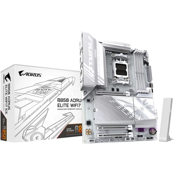 GIGABYTE B850 A ELITE WIFI7 ICE - Základné dosky - Obrázok W3BB000O01