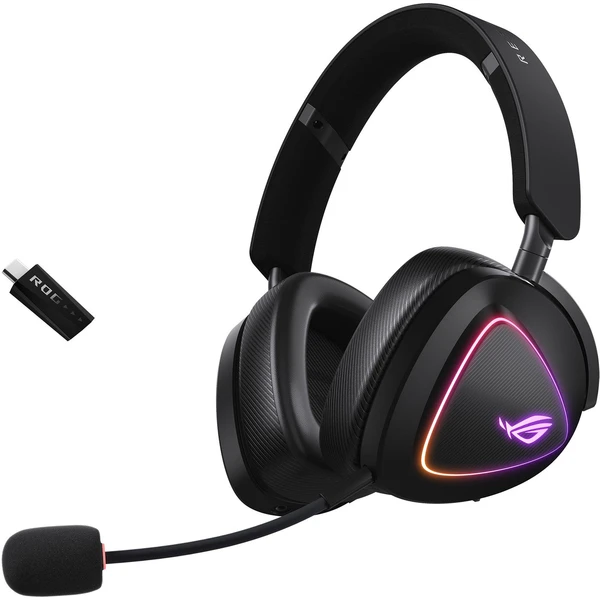 ASUS ROG Delta II herné slúchadlá čierna - Slúchadlá - Hlavný obrázok