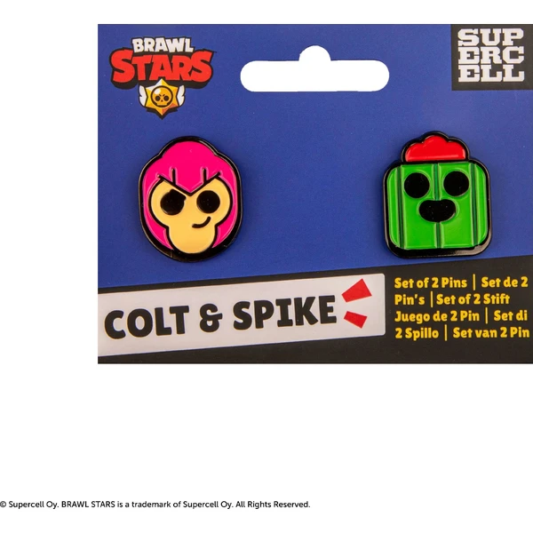 Set odznakov Brawl Stars - Colt & Spike - Odznaky - Obrázok W3PN000K01