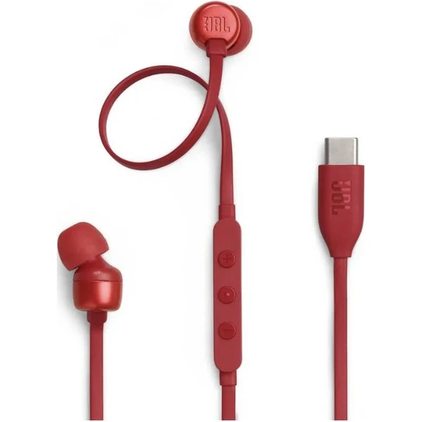 JBL Tune 310C slúchadlá červená - Slúchadlá - Hlavný obrázok