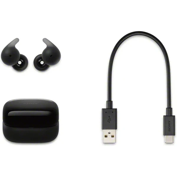 Sony LinkBuds Open True Wireless slúchadlá čierna - Slúchadlá - Obrázok W3U8000O01