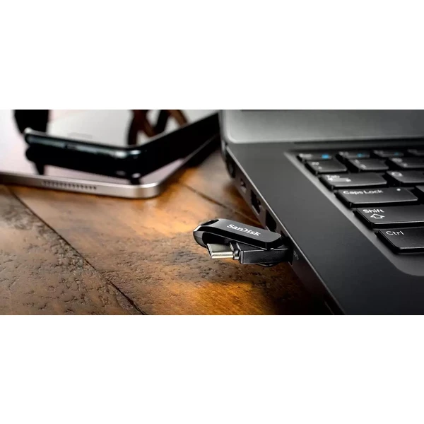 SanDisk Ultra Dual Drive GO flash disk 64GB - Flashdisky - Obrázok W3XS000501