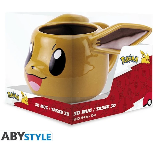 3D hrnček Pokémon - Eevee 500 ml - Hrnčeky - Obrázok W3YM000K01