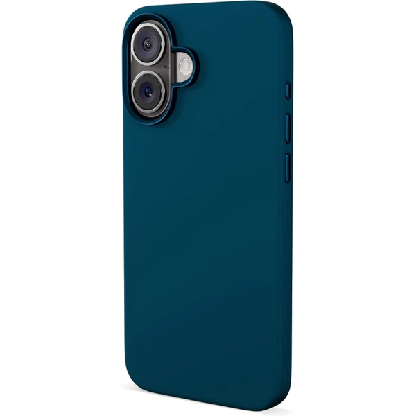Epico Mag+ Silicone kryt pre iPhone 16 petrolejová modrá - Puzdra - Obrázok W46C000L01
