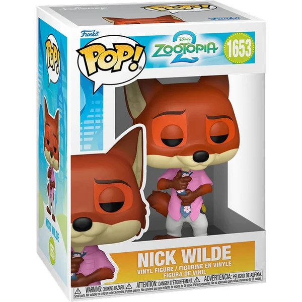 Funko POP! #1653 Disney: Zootopia 2 - Nick Wilde - Funko POP! - Obrázok W49P000K01
