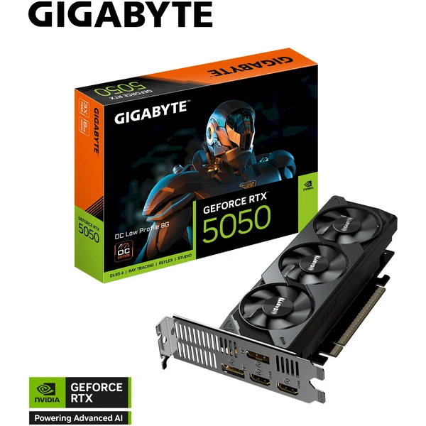 GIGABYTE NVIDIA GeForce RTX 5050 OC Low Profile 8G - Grafické karty - Obrázok W4BE000K01