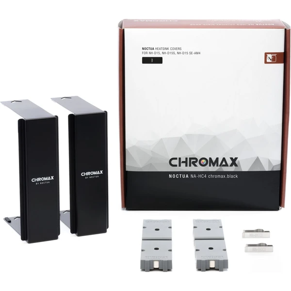 NOCTUA NA-HC4 black - kryt chladiča procesora, čierna - Chladiče - Obrázok W4F3000O01