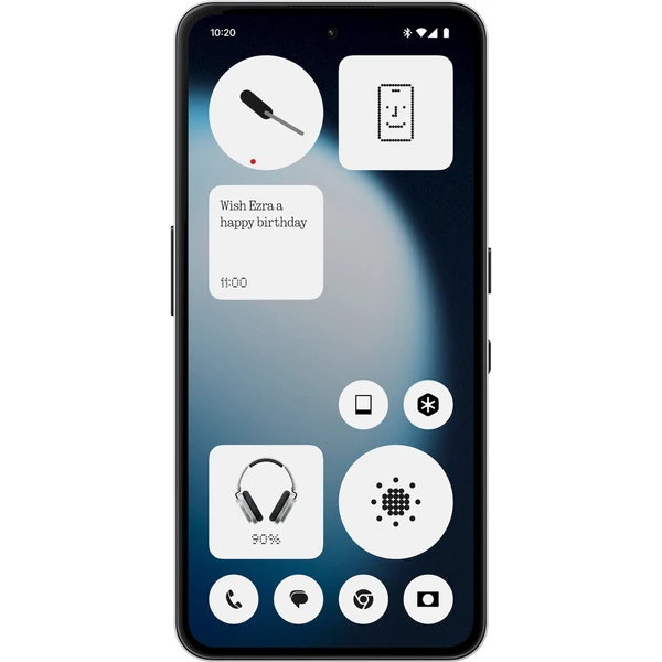 Nothing Phone 3a Lite 8GB/128GB biely - Mobilné telefóny - Obrázok W4KK000K01