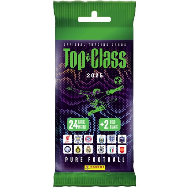 E-shop PANINI futbalové karty TOP CLASS 2025 FATPACK