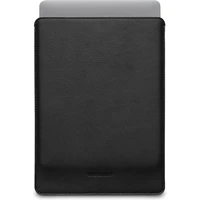 Woolnut kožené Sleeve puzdro pre 14" MacBook Pro čierne - Puzdra