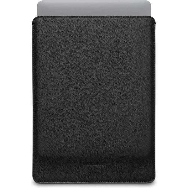 Woolnut kožené Sleeve puzdro pre 14" MacBook Pro čierne - Puzdra - Hlavný obrázok