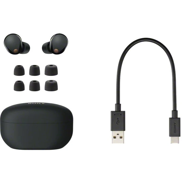 Sony WF-1000XM5 bezdrôtové slúchadlá strieborné - Slúchadlá - Obrázok W4U6000601