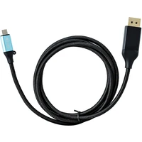 i-tec USB-C/DisplayPort kábel 4K 1,5m čierny - Káble a redukcie