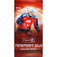 Hokejové karty SportZoo Tipsport ELH 2025/26 1. séria Retail balíček - Hokejové karty
