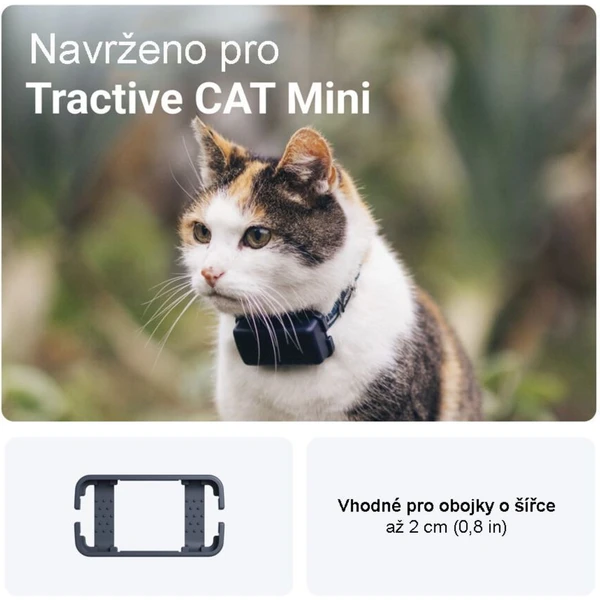 Tractive CAT Mini náhradná spona na uchytenie 2ks - GPS Moduly  - Obrázok W503000L01