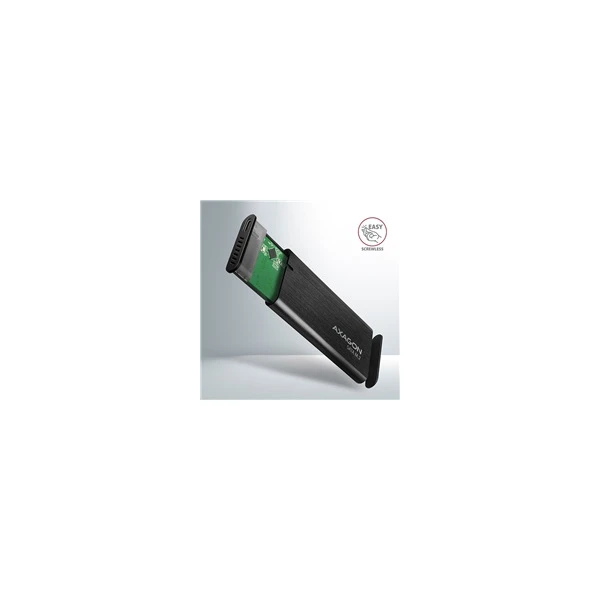 AXAGON EEM2-SBC externý box pre M.2 SATA SSD kovový USB-C 3.2 - Externé boxy - Obrázok W560700301