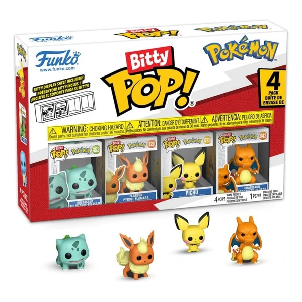 Funko Bitty POP! #453 Pokemon - Bulbasaur 4-pack - Funko POP! - Hlavný obrázok