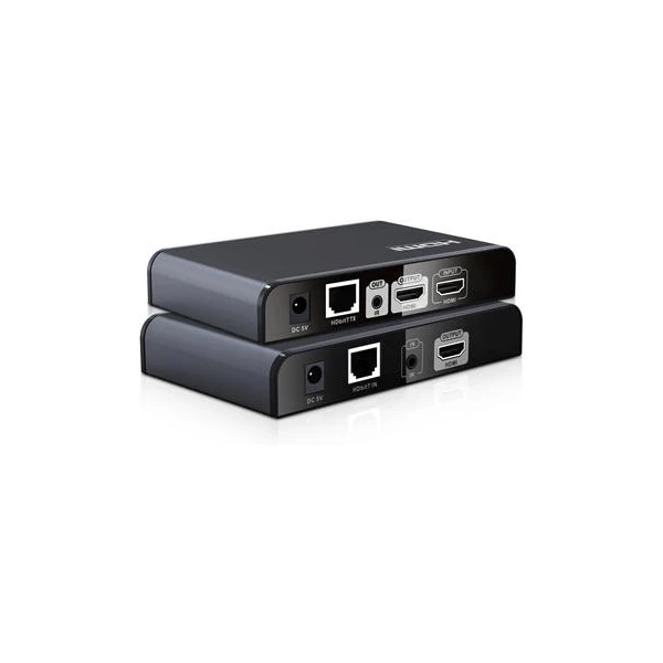 PremiumCord HDMI extender na 120m cez LAN, over IP, HDBitT, lokálny HDMI výstup - Ostatné - Hlavný obrázok