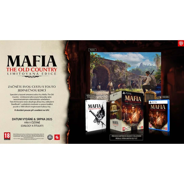 Mafia: The Old Country Limitovaná edícia (PS5) - Hry na PS5 - Obrázok W5EE000K01