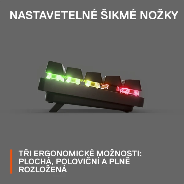 SteelSeries Apex Pro Mini bezdrôtová herná klávesnica UK - Klávesnice - Obrázok W5M3000O01