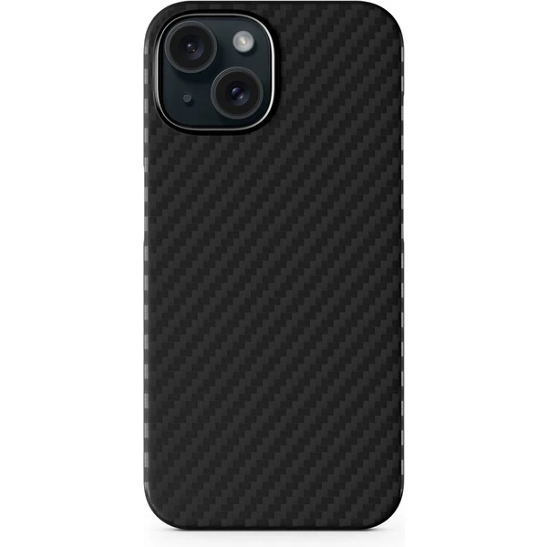 Epico Mag+ Carbon Case pre iPhone 15 Plus čierny - Puzdra - Obrázok W5Q3000J01