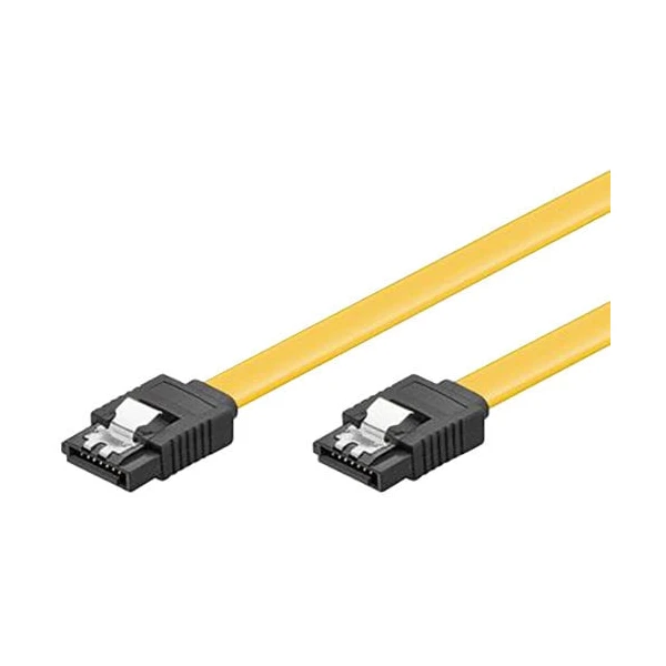 PremiumCord SATA 3.0 dátový kábel 1,5GBs/3GBs/6GBs kovová západka 0,7m - Káble a redukcie - Hlavný obrázok