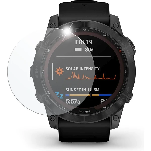 FIXED ochranné sklo pre smartwatch Garmin Fénix 7 51mm, 2ks - Ochranné fólie a sklo - Hlavný obrázok