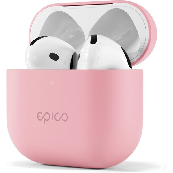 Epico silikónový kryt pre Airpods 4 ružový