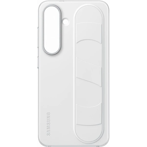 Samsung Standing Grip Case kryt s pútkom Galaxy S25 biely - Puzdra - Obrázok W6CC000J01