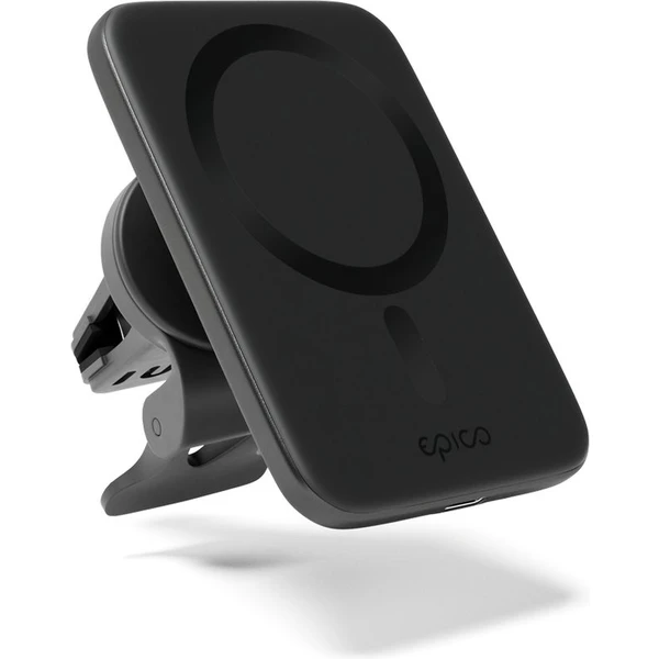 Epico Ultrathin bezdrôtová nabíjačka do auta s MagSafe čierna - Držiaky - Hlavný obrázok