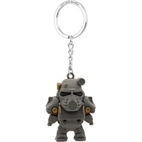 3D Kľúčenka Good Loot Brelok Fallout - T-60  - Kľúčenky