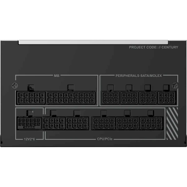Montech CENTURY II 1200W - Zdroje - Obrázok W6YL000K01