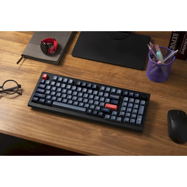 Keychron V5 Max herná klávesnica (US) (Gateron Jupiter Banana switch) čierna - Klávesnice - Obrázok W78F000J01