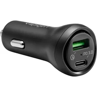 Spigen Car Charger F31QC USB-C nabíjačka do auta, PD, QC, 48W, čierna - Nabíjačky