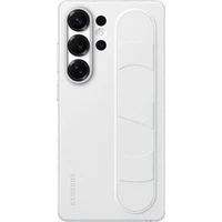 Samsung Standing Grip Case kryt s pútkom Galaxy S25 Ultra biely - Puzdra