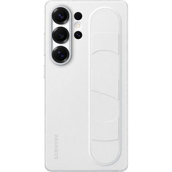 E-shop Samsung Standing Grip Case kryt s pútkom Galaxy S25 Ultra biely
