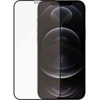 PanzerGlass Edge-to-Edge AntiBacterial sklo Apple iPhone 12/12 Pro čierne - Ochranné fólie a sklo