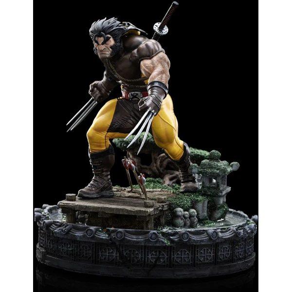 Soška Iron Studios Art Scale 1/10 Deluxe Marvel: X-men Wolverine Unleashed 20,5 cm - Sochy a sošky - Obrázok W7T7000L01