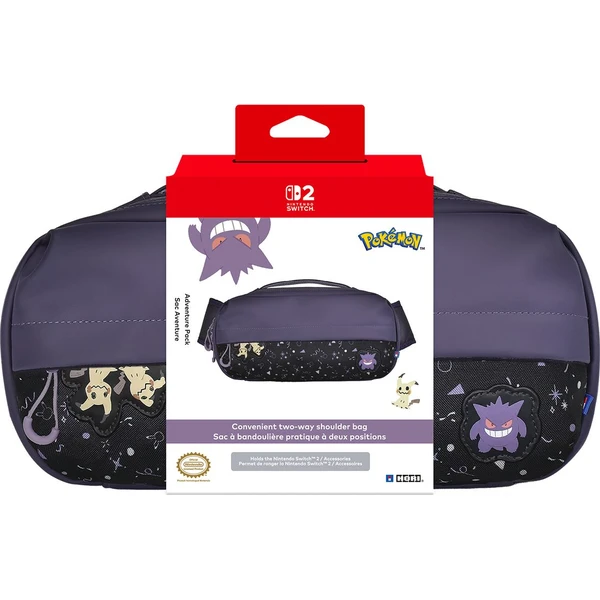HORI taška Adventure Pack - Gengar & Mimikyu (NSW/NSW2/OLED) - Tašky - Obrázok W89S000K01