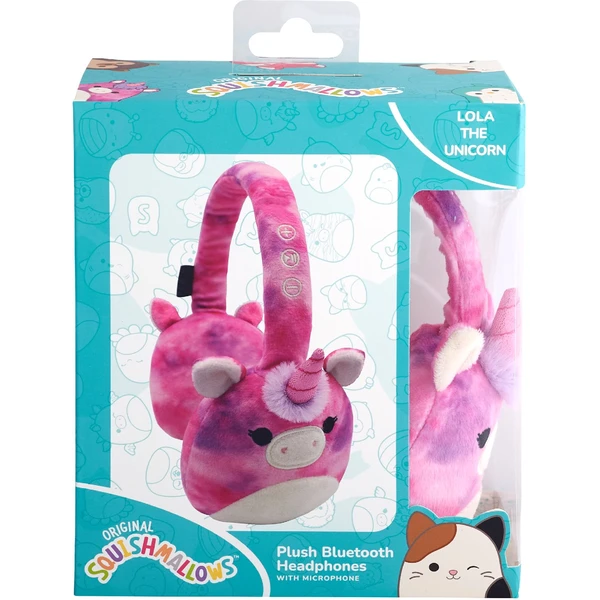 Lazerbuilt bezdrôtové slúchadlá Squishmallows - Lola (plyšové) - Slúchadlá - Obrázok W8BG000K01