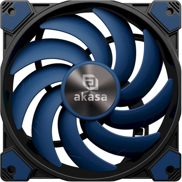 Akasa ALUCIA SC12 120mm modrá - Ventilátory pre PC - Obrázok W8BJ000K01