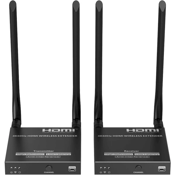 PremiumCord HDMI2.0 Wireless extender 4K @ 60Hz na 50m - Ostatné - Obrázok W8PF000K01