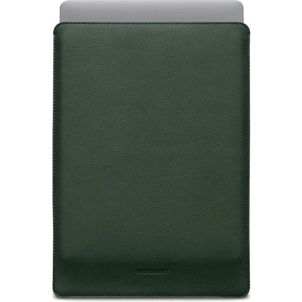 Woolnut kožené Sleeve púzdro pre 15" MacBook Air tmavo zelené - Puzdra - Hlavný obrázok