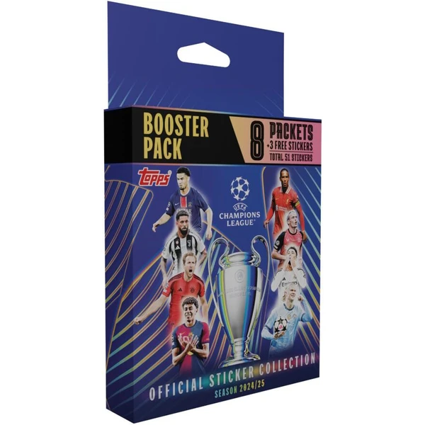 Futbalové samolepky Topps Champions League 2025 Eco Pack - Futbalové karty - Hlavný obrázok