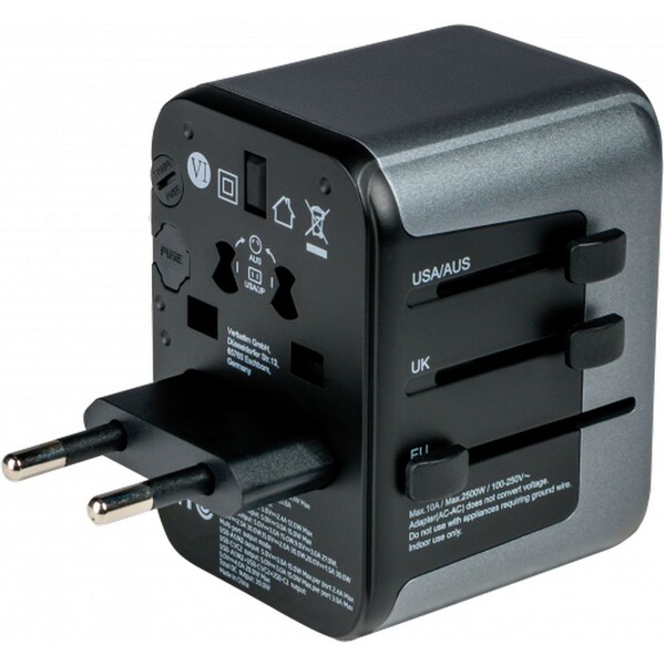 E-shop VERBATIM Universal Travel Adapter UTA-03 Cestovný adaptér