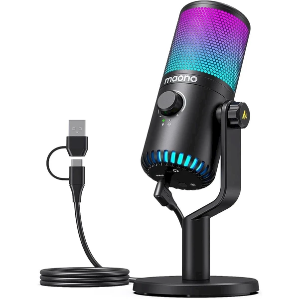 Maono DM30RGB mikrofón čierna - Mikrofóny - Obrázok W95B000O01