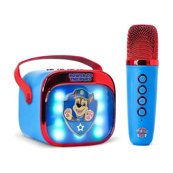 LED Karaoke reproduktor s mikrofónom OTL - Paw Patrol - Mikrofóny - Obrázok W99L000K01