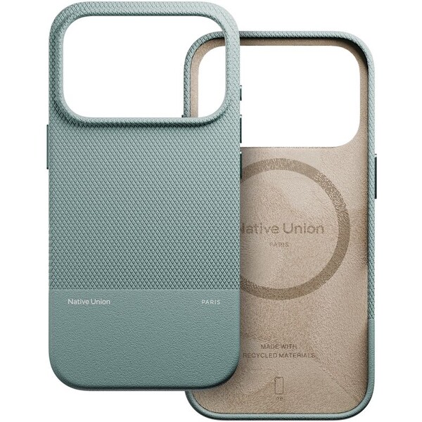 Native Union (RE) Classic MagSafe kryt z recyklovaného materiálu iPhone 17 Pro slate green