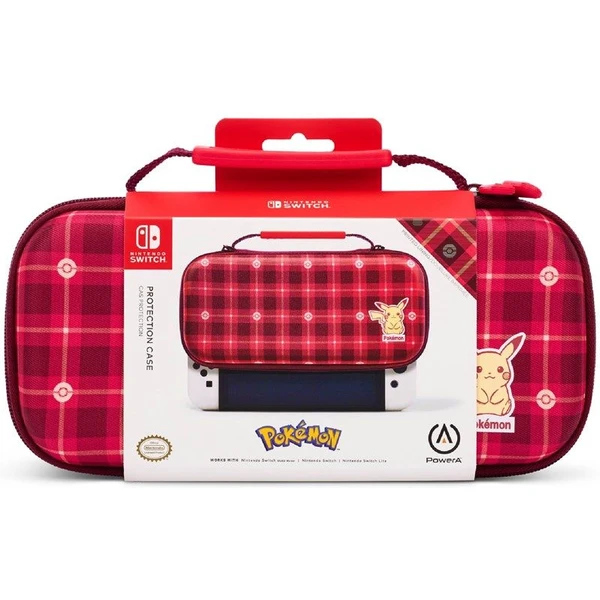 PowerA Protection Case Pokémon - Pikachu Plaid (Switch) - Puzdra - Obrázok W9QS100501